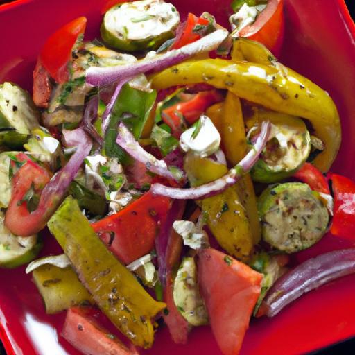 Tunisian Salade Mechouia: The Art of Grilled Vegetable Bliss