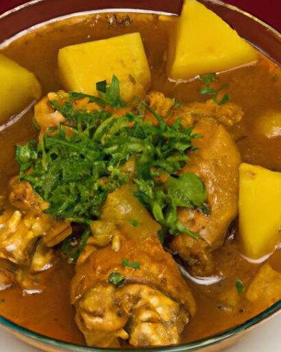Fragrant Ethiopian Doro Wat: Hearty Chicken Stew Delight