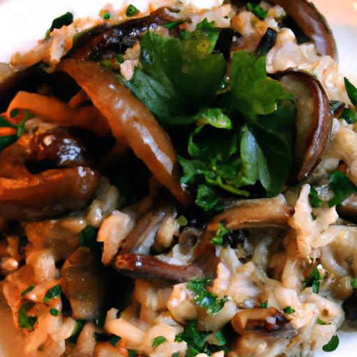 Creamy Vegan Mushroom Risotto: A Flavorful Plant-Based Delight