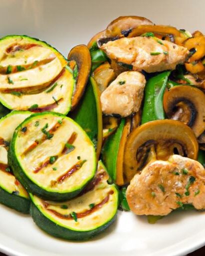 Savor the Flavor: Zucchini & Chicken Stir-Fry Made Easy