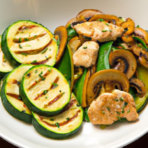Savor the Flavor: Zucchini & Chicken Stir-Fry Made Easy