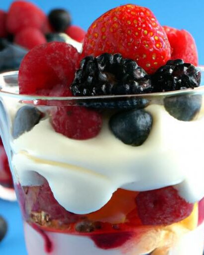 Berry & Yogurt Parfaits: A Colorful Twist on Healthy Treats