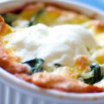 Hearty Egg & Spinach Breakfast Casserole to Start Fresh