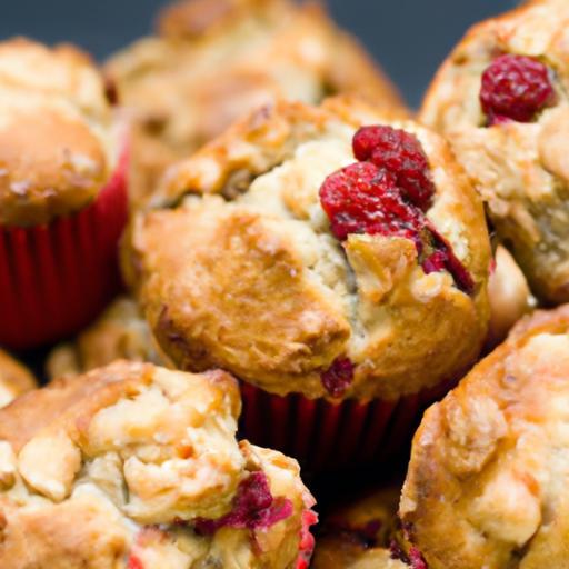 Fluffy Raspberry Almond Muffins: A Sweet Nutty Delight