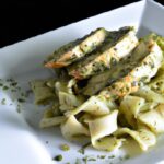 Savor the Flavor: Grilled Chicken Meets Pesto Pasta Delight