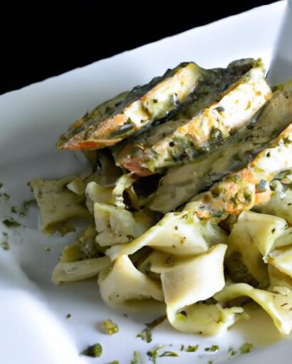 Savor the Flavor: Grilled Chicken Meets Pesto Pasta Delight