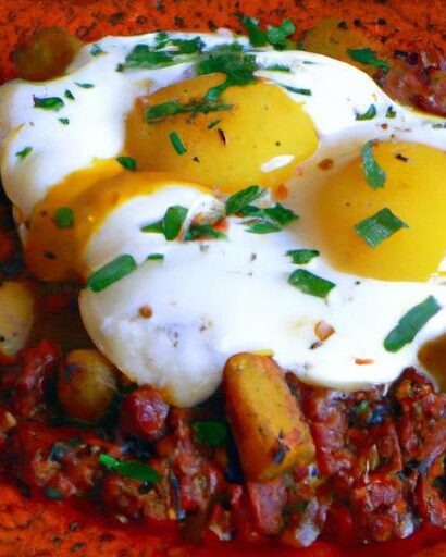 Moroccan Kefta Tagine with Eggs: A Timeless Family Delight