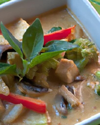 Thai Red Curry with Vegetables: A Colorful Flavor Journey