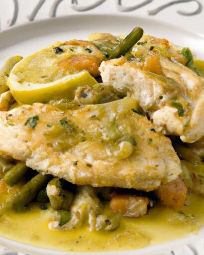 Zesty Chicken Piccata with Capers: A Tangy Classic Delight