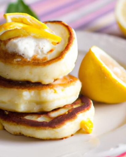 Fluffy Lemon Ricotta Pancakes: A Zesty Breakfast Delight