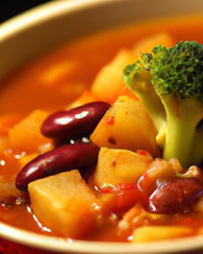 Hearty Veggie & Bean Soup: Nutritious Comfort in a Bowl