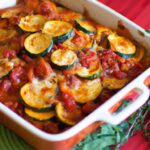 Hearty Zucchini & Beef Casserole with Zesty Tomato Sauce