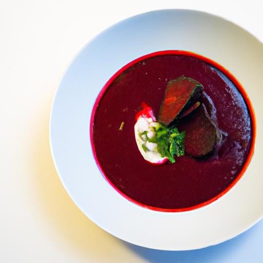 Borscht Bliss: Exploring Beets and beet Greens in Soup