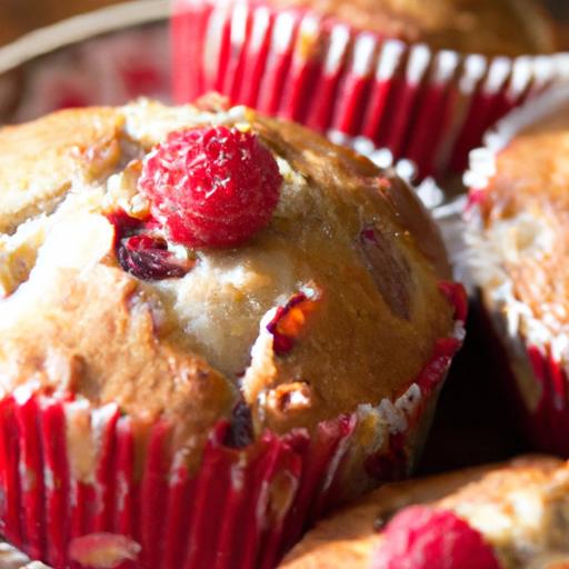 Fluffy Raspberry Almond Muffins: A Sweet Nutty Delight