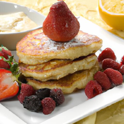 Fluffy ⁤Lemon Ricotta Pancakes: A Zesty Breakfast Delight