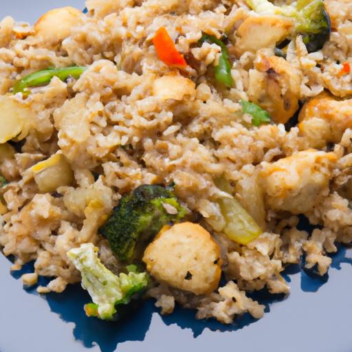 Wholesome Chicken and Cauliflower Fried Rice: A Healthy twist