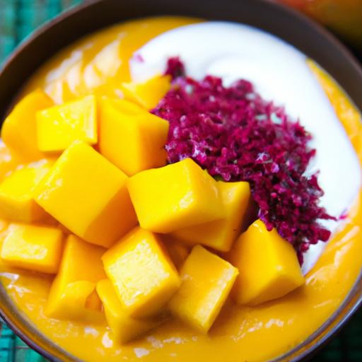Tropical Twist: Crafting the Perfect Mango Smoothie Bowl