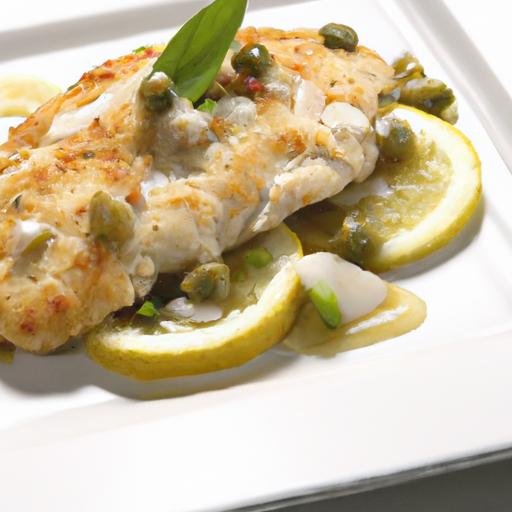 Zesty Chicken Piccata with Capers: A Tangy Classic ​Delight