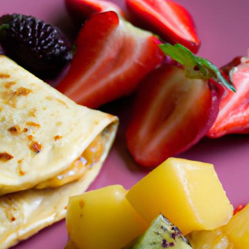 Sweet Simplicity: 5-Ingredient fruit Quesadilla Recipe