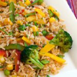 Colorful Rice & Veggie Stir-Fry: A Quick, Wholesome Delight