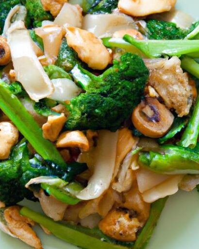 Vegetable Pad See Ew: A Flavorful Thai Stir-Fry Delight