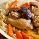 Algerian Rechta: Savory Noodles Paired with Tender Chicken