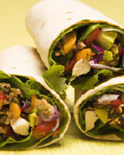 Mini Veggie Wraps: Fresh Bites Packed with Big Flavor