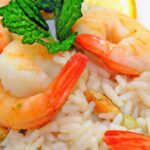 Zesty One-Pot Lemon Garlic Shrimp and Rice Delight