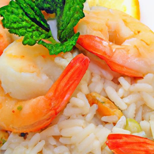 Zesty One-Pot Lemon Garlic Shrimp and Rice Delight