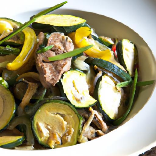 Savor Zucchini & Beef Stir-Fry with Coconut Aminos Flair