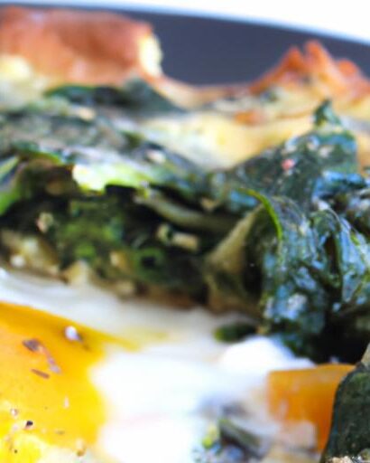 Wholesome Egg & Avocado Casserole with Spinach Kickstart