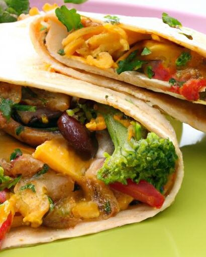 Wake Up Right: Veggie-Packed Breakfast Burritos to Energize