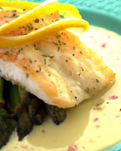 Zesty Pan-Seared Cod with Creamy Lemon Butter Sauce