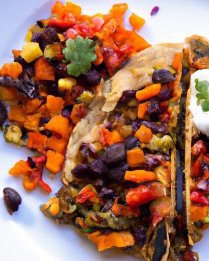 Nourish Your Taste Buds with Sweet Potato Black Bean Quesadillas