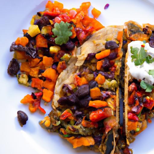 Nourish Your Taste Buds with Sweet Potato Black Bean Quesadillas