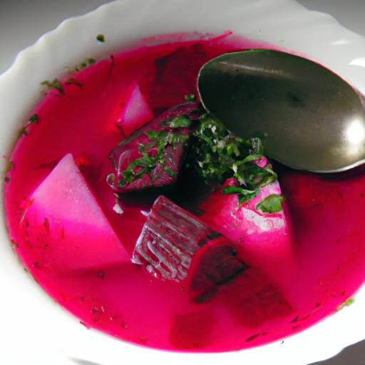 Šaltibarščiai: Lithuania’s Vibrant Cold Beet Soup Delight