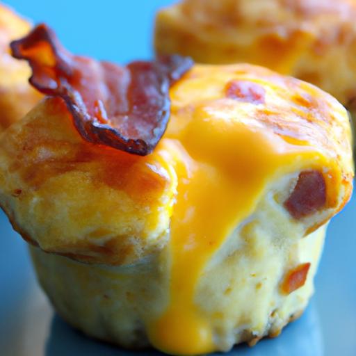 Cheesy Bacon & Egg Muffins: Breakfast Bites to Savor