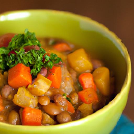 Fiery Lentil & Veggie Soup: A Zesty Bowl of warmth