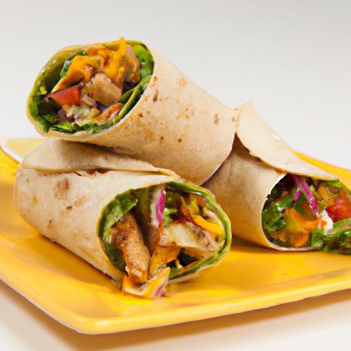 Mini veggie ‍Wraps: Fresh Bites Packed with Big Flavor