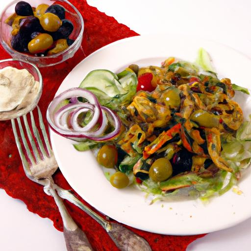 Discover tunisian Salade mechouia: A Grilled Garden Delight
