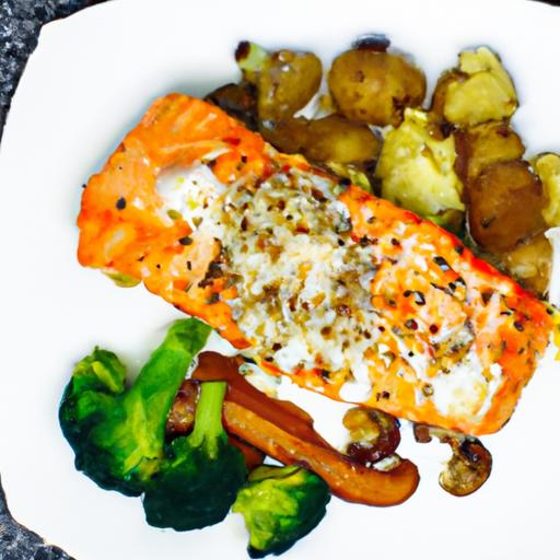 Sweet & Savory Sheet Pan Honey Garlic Salmon Dinner