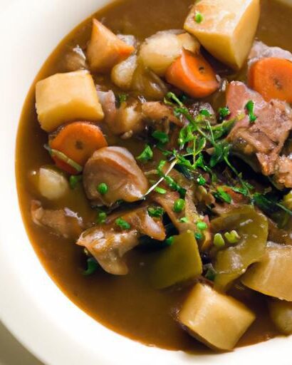 Hearty Irish Stew: Tradition Simmered in Every Spoonful