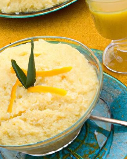 Tunisian Asida: A Sweet Journey into Semolina Bliss