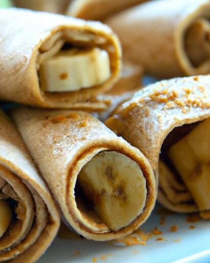 Peanut Butter & Banana Roll-Ups: Tasty, Easy Snack Idea