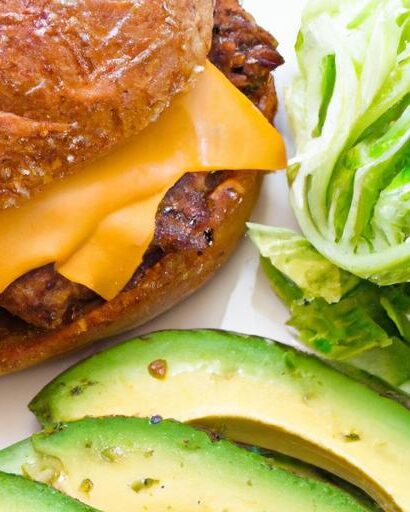 Savor the Guilt-Free In-N-Out Protein Style Burger Delight