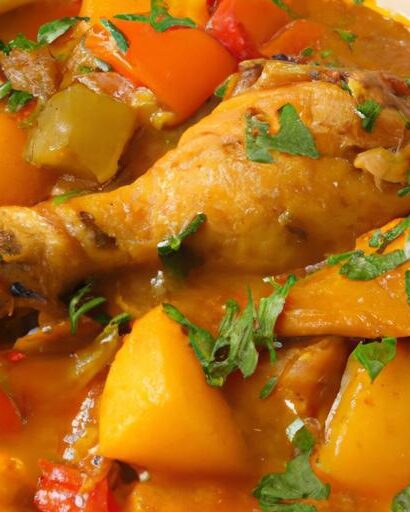 Senegalese Yassa au Poulet: A Zesty Chicken Stew Delight