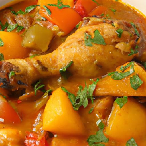 Senegalese Yassa au Poulet: A Zesty Chicken Stew Delight
