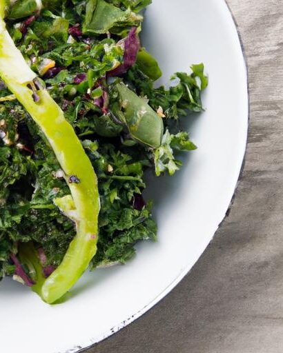Brighten Your Day with a Nutritious Avocado Kale Salad