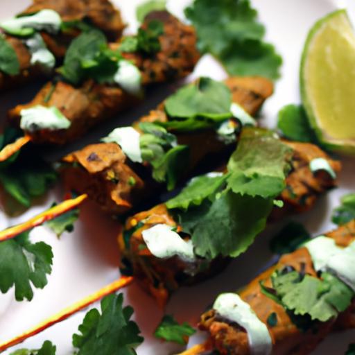 Savor Beef Kofta Skewers with Creamy Yogurt Dip Delight