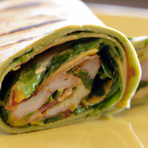 Savor the Flavor: Grilled Turkey and Spinach Wrap Recipe